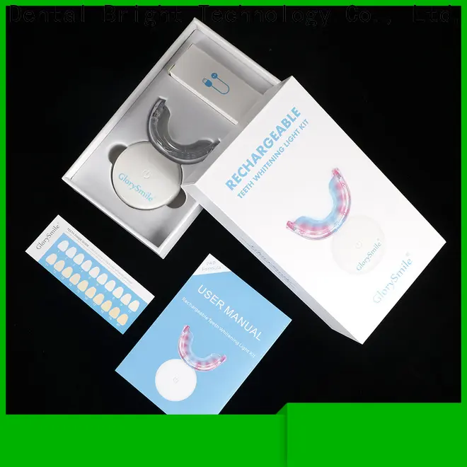 GlorySmile OEM high quality home teeth whitening kit led light inquire now for teeth 1