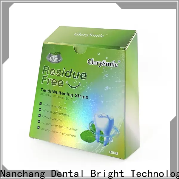 GlorySmile ODM best teeth whitening strips company for home usage 1