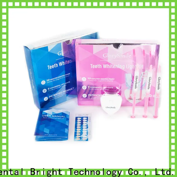 Custom OEM teeth whitening kit with led light Supply 1