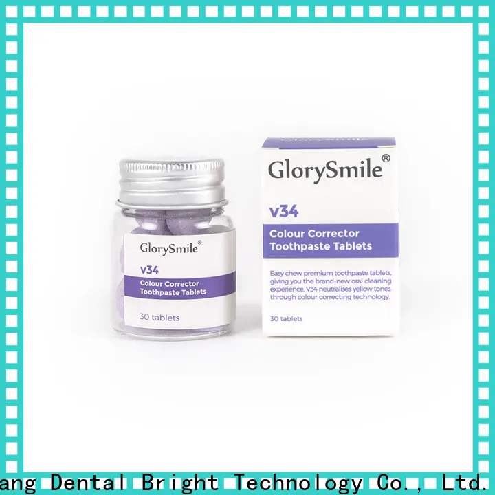 GlorySmile safe toothpaste tablet for business for teeth 1
