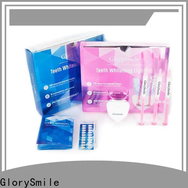 GlorySmile at home teeth whitening kit with light company for home usage 1