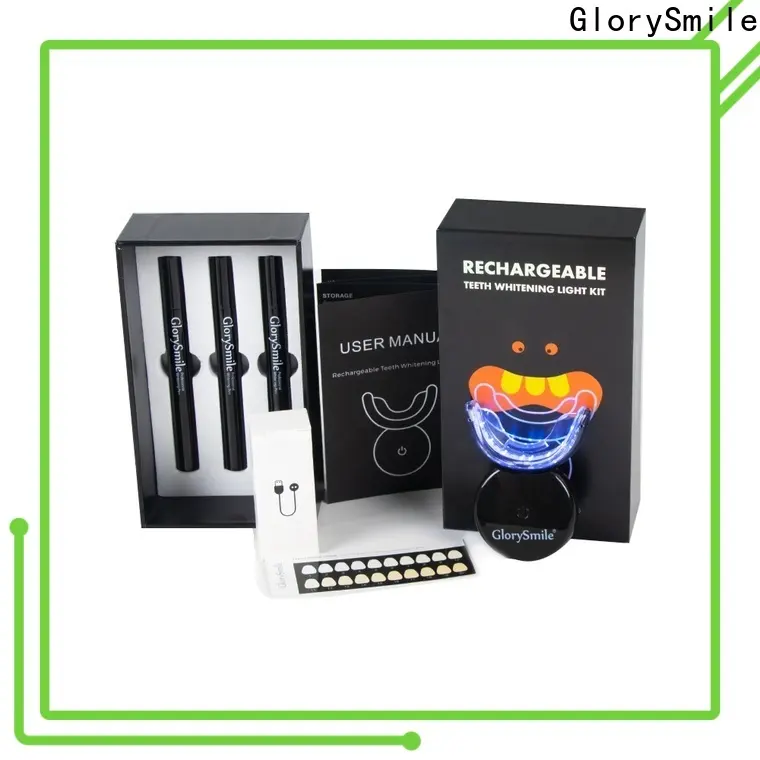 GlorySmile Custom ODM bright white smiles teeth whitening kit wholesale 1