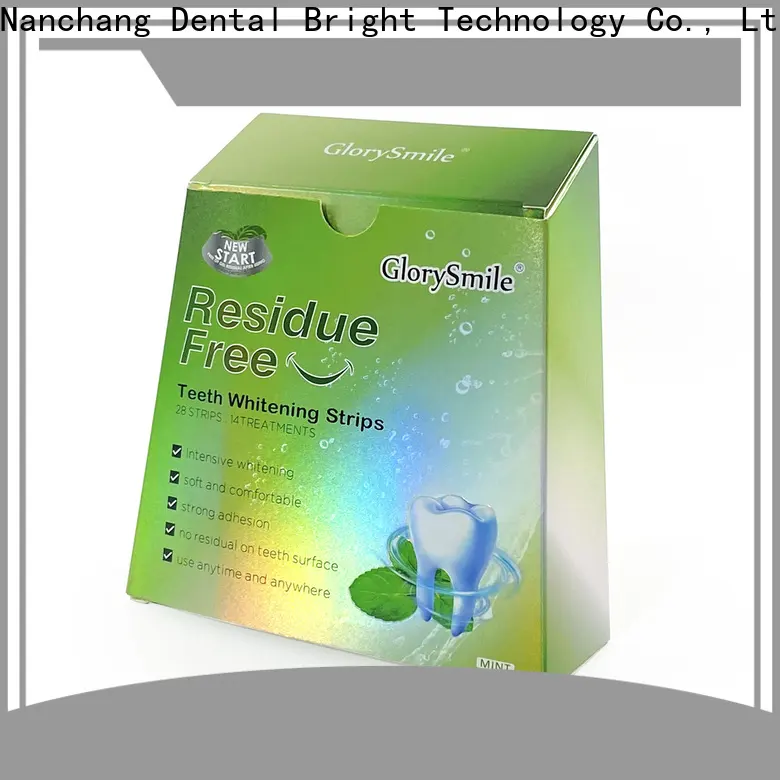GlorySmile Custom 3d white teeth whitening strips for wholesale for whitening teeth 1
