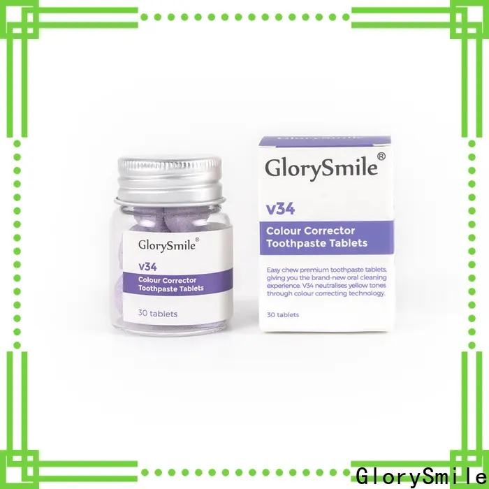 GlorySmile sensitive teeth toothpaste tablets order now for teeth 1