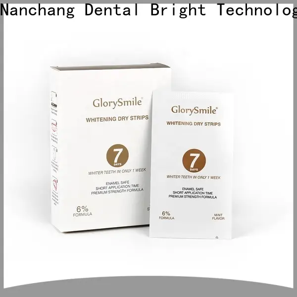 GlorySmile Wholesale OEM 3d teeth whitening strips free quote for home usage 1