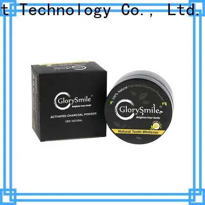 GlorySmile Bulk buy custom activated charcoal natural teeth whitening powder reputable manufacturer for home usage 1