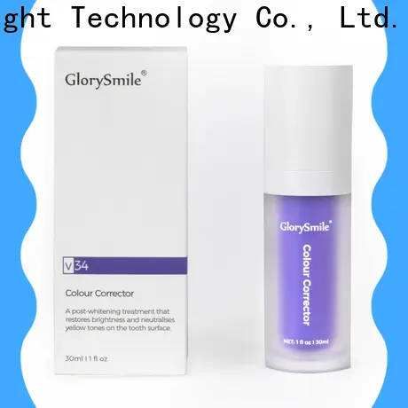 GlorySmile BPA free v34 toothpaste customized for whitening teeth 1
