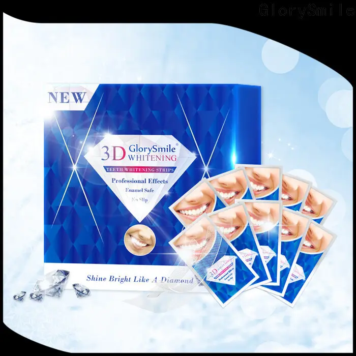 GlorySmile advanced teeth whitening strips company for home usage 1