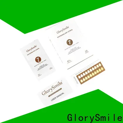 GlorySmile Bulk purchase OEM home teeth whitening strips Suppliers for home usage 1