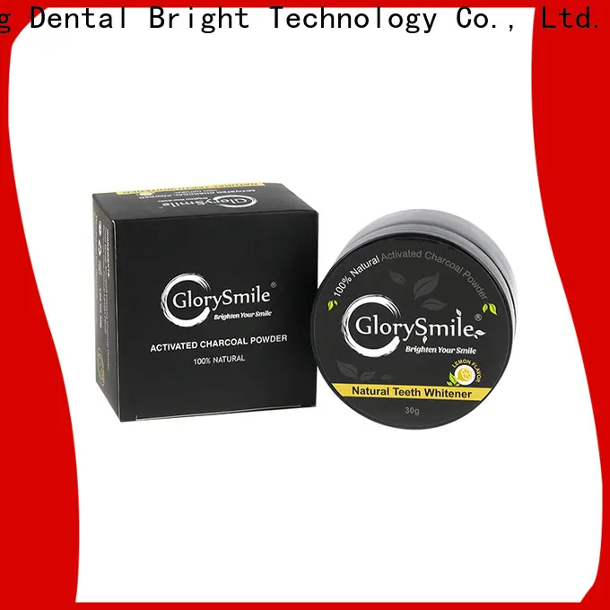 GlorySmile New activated charcoal powder company for whitening teeth 1