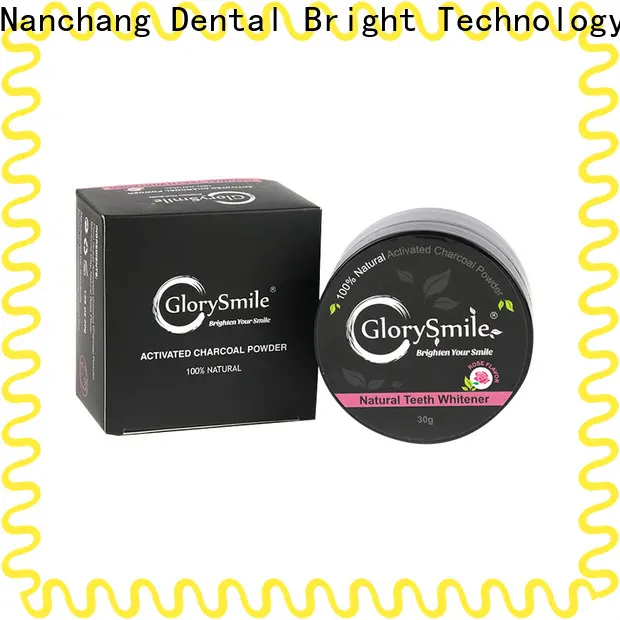 GlorySmile Bulk purchase OEM activated charcoal teeth whitening powder for business for teeth 1