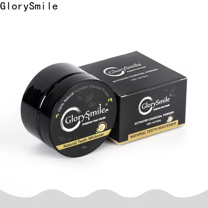 GlorySmile Bulk buy ODM natural activated charcoal powder company for whitening teeth 1