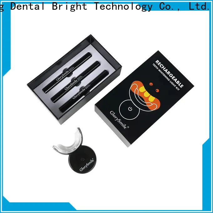 GlorySmile best teeth whitening kit led light supplier for whitening teeth 1