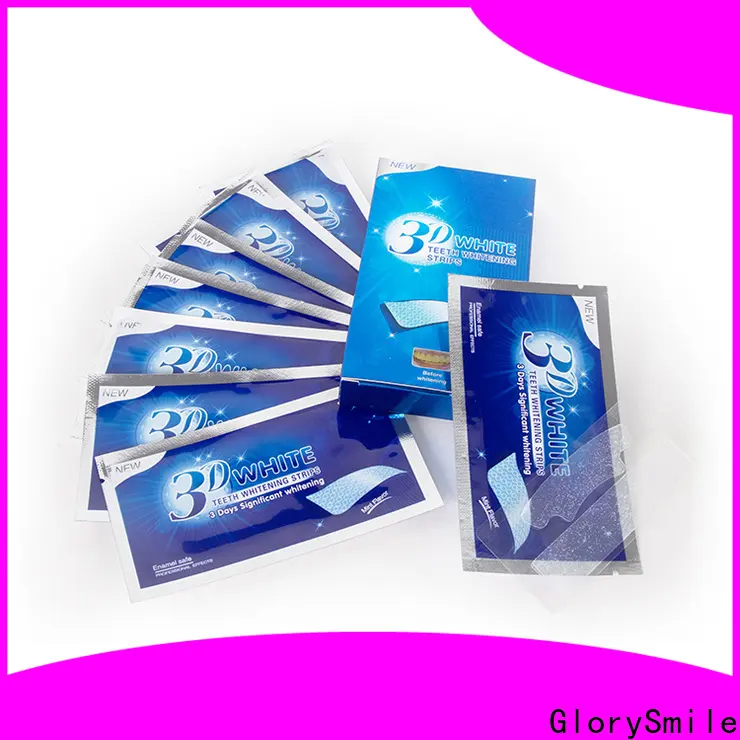 Wholesale custom white teeth whitening strips vendor for home usage 1