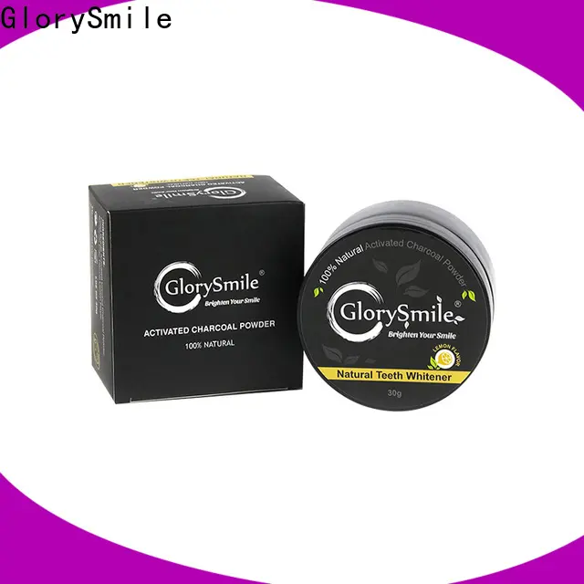 GlorySmile natural activated charcoal powder order now for teeth 1
