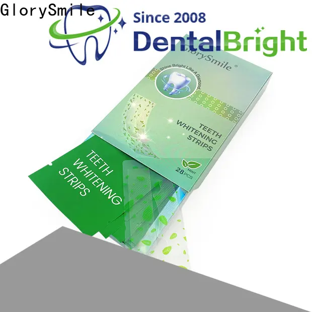 GlorySmile 3D 3d teeth whitening strips factory for whitening teeth 1
