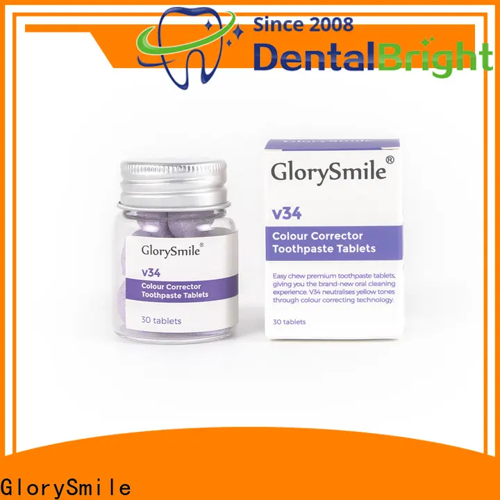 GlorySmile premium quality bulk toothpaste tablets reputable manufacturer for home usage 1