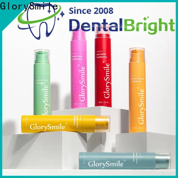 GlorySmile Wholesale custom natural charcoal toothpaste Supply for whitening teeth 1