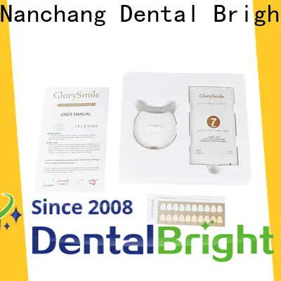 Custom high quality peroxide free teeth whitening strips Supply for home usage 1