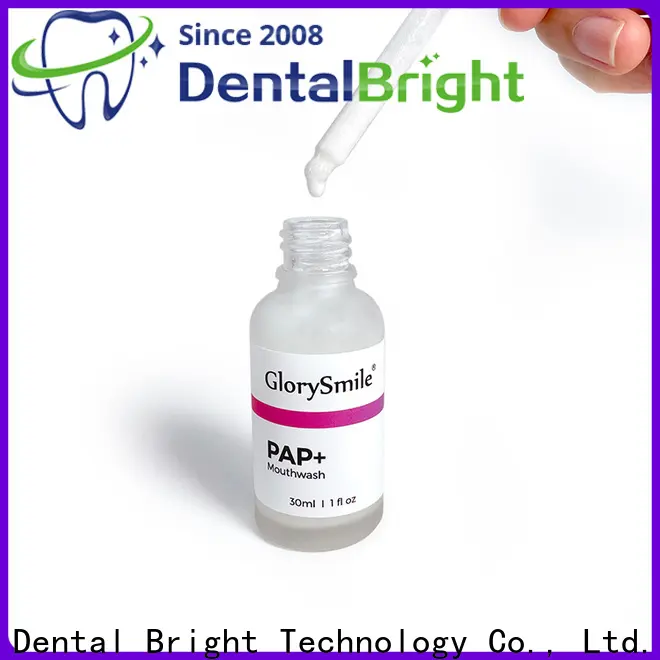 GlorySmile Custom pap formula company for whitening teeth 1