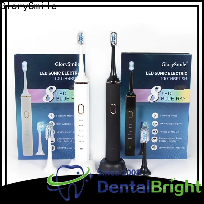 GlorySmile Wholesale black electric toothbrush factory for whitening teeth 1