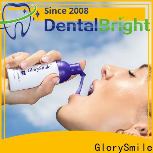 GlorySmile gentle mousse foam whitening toothpaste factory for whitening teeth 1
