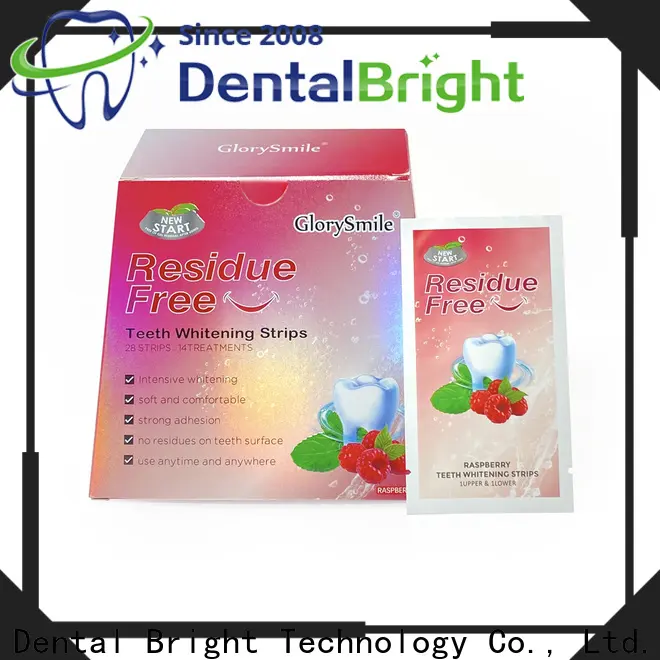 GlorySmile Custom best most effective whitening strips Supply for home usage 1