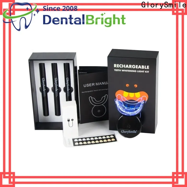 GlorySmile Bulk purchase affordable teeth whitening kit Suppliers for home usage 1