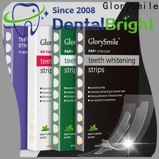 GlorySmile Bulk buy ODM dental whitening strips Supply for teeth 1