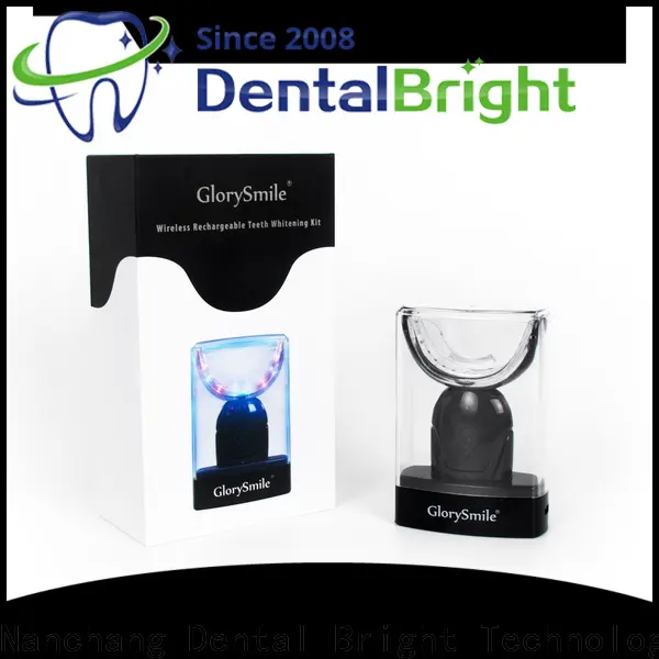GlorySmile Custom OEM home teeth whitening kit before and after company 1