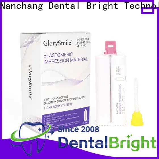 GlorySmile Bulk purchase OEM silicone impression material dental manufacturers for teeth 1