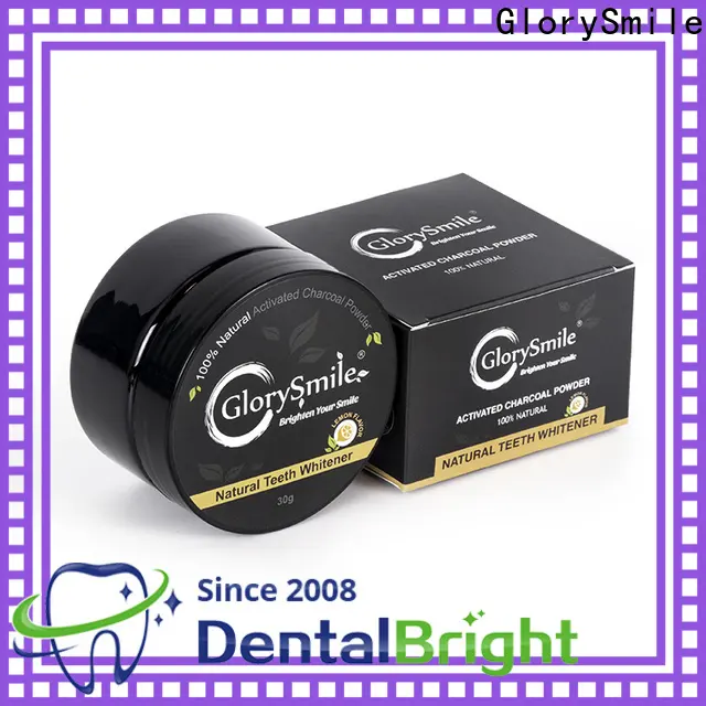 GlorySmile Latest activated charcoal teeth whitening powder reputable manufacturer for home usage 1