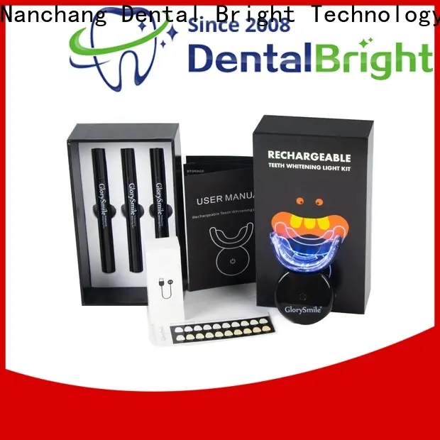 GlorySmile rechargeable premium teeth whitening kit company for home usage 1