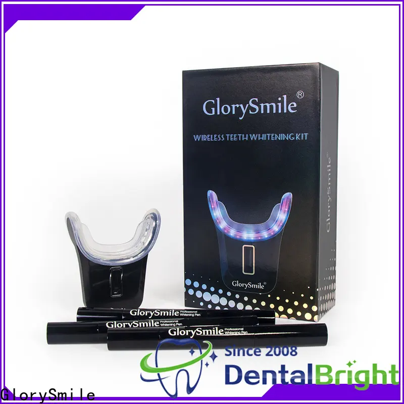 GlorySmile teeth whitening home kit vs dentist wholesale 1