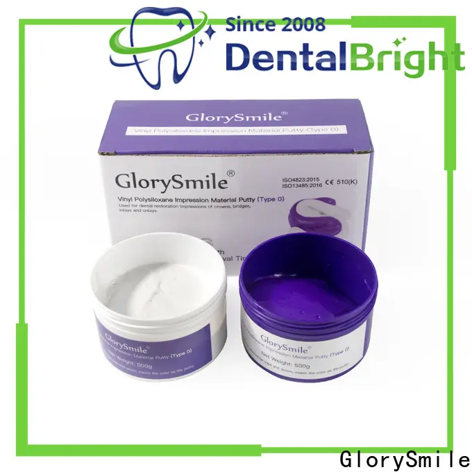 GlorySmile OEM high quality silicone impression material dental manufacturers for whitening teeth 1
