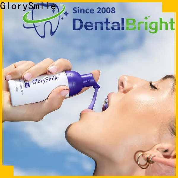 GlorySmile Bulk buy teeth whitening mousse for business for home usage 1