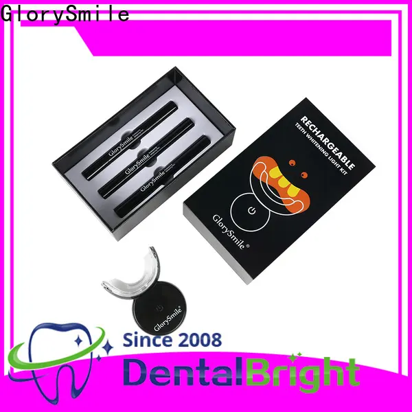 GlorySmile at home teeth whitening kit with light supplier for home usage 1