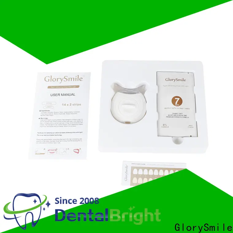GlorySmile best teeth whitening strips for business for home usage 1