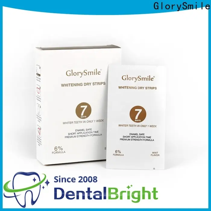 Custom OEM smile whitening strips manufacturers for whitening teeth 1