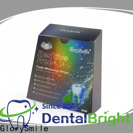 GlorySmile ODM high quality most effective teeth whitening strips factory for whitening teeth 1