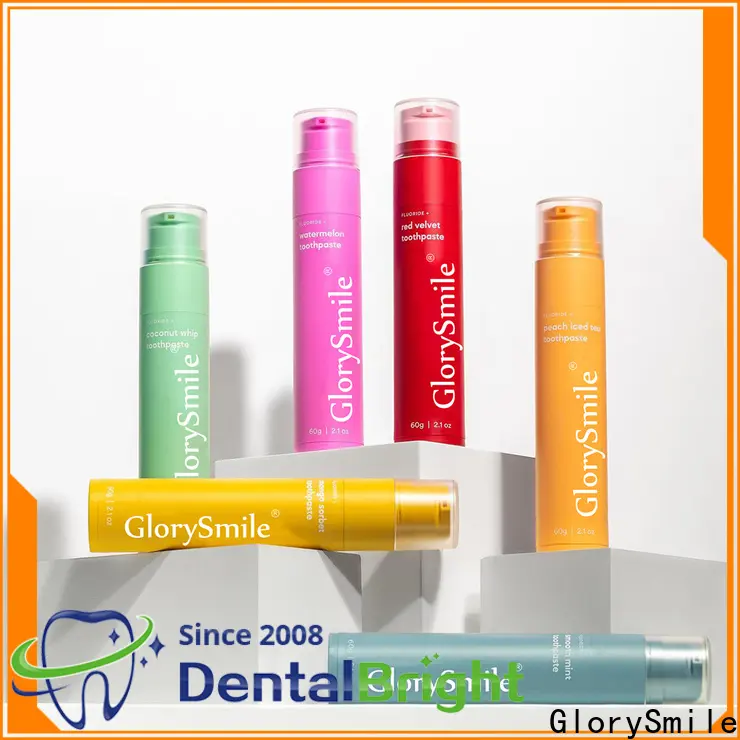GlorySmile Bulk purchase OEM charcoal whitening toothpaste company for teeth 1