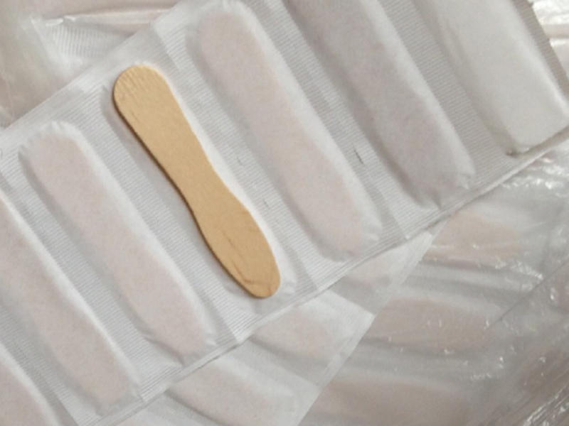 Paper bag wrapping machine for ice cream spoon 4