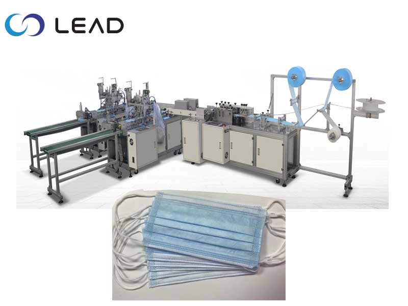 3 ply disposable medical face mask making machine 2