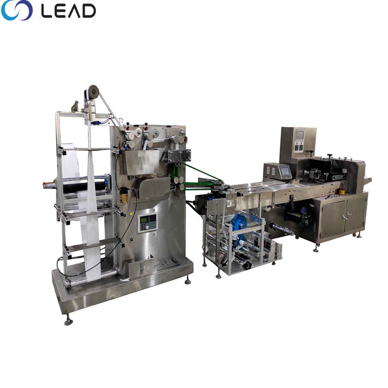 Multi-pieces wet wipes flowpack machine 2