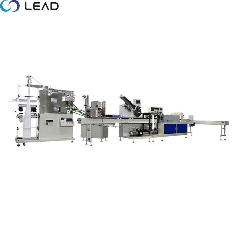 Four-side sealing tableware/ napkin packaging machine 2