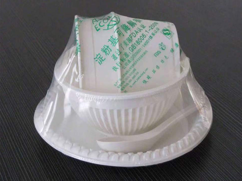Disposable cutlery shrink wrapping machine 3