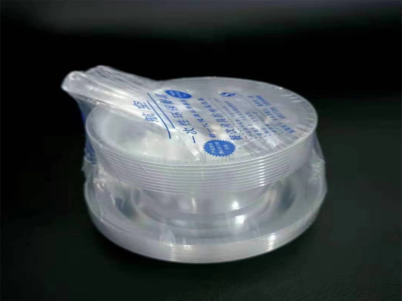 Disposable cutlery shrink wrapping machine 4