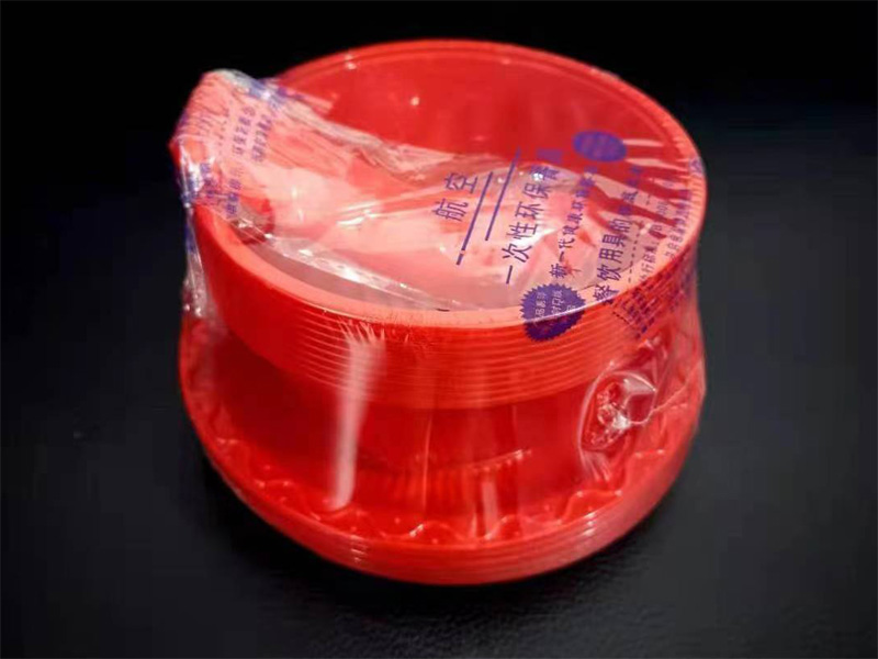 Disposable cutlery shrink wrapping machine 5