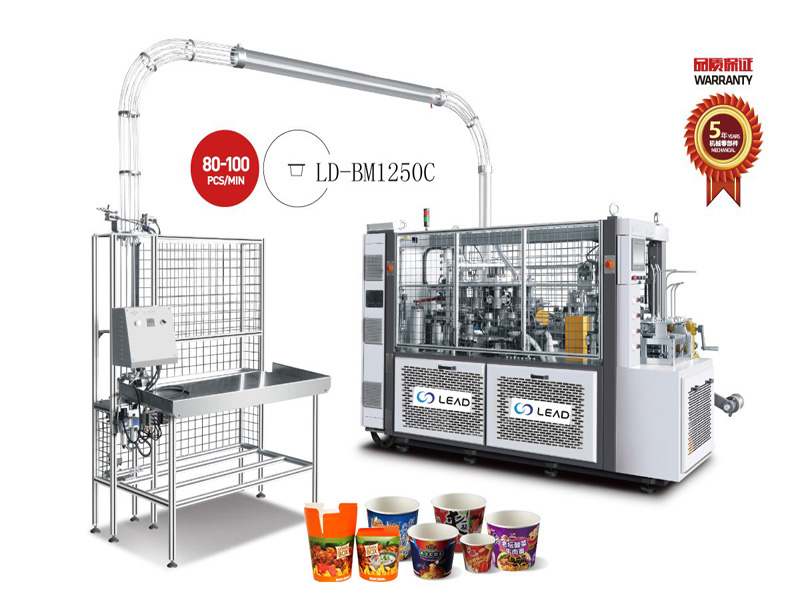 High speed doner box making machine
