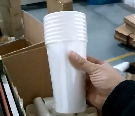 Paper cup bowl automatic counting and shrink packing machine丨LEAD